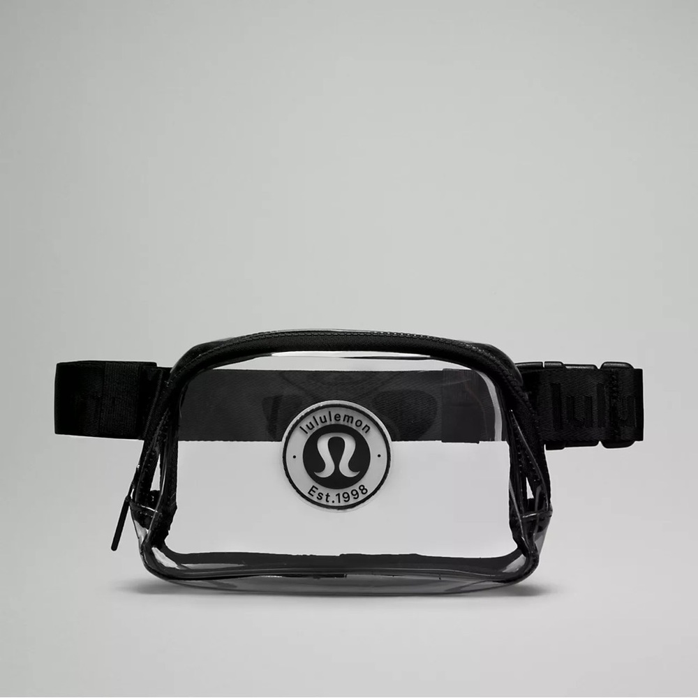 Lululemon Unisex Everywhere Belt Bag 1L - Clear Transparent - NEW W/ TAGS